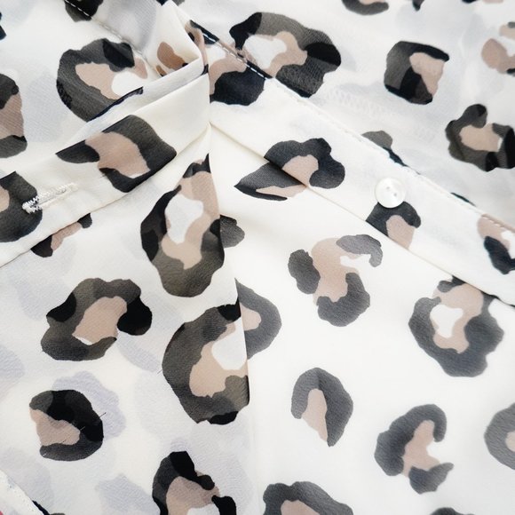 Dina Be See through Sleeveless Animal Printed Top - Picture 7 of 8